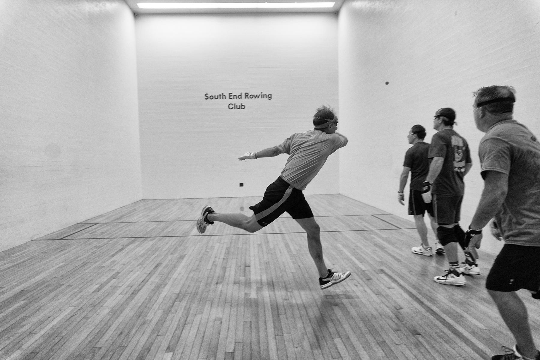 Handball at South End Rowing Club, San Francisco : Senior Athletes : David Burnett | Photographer