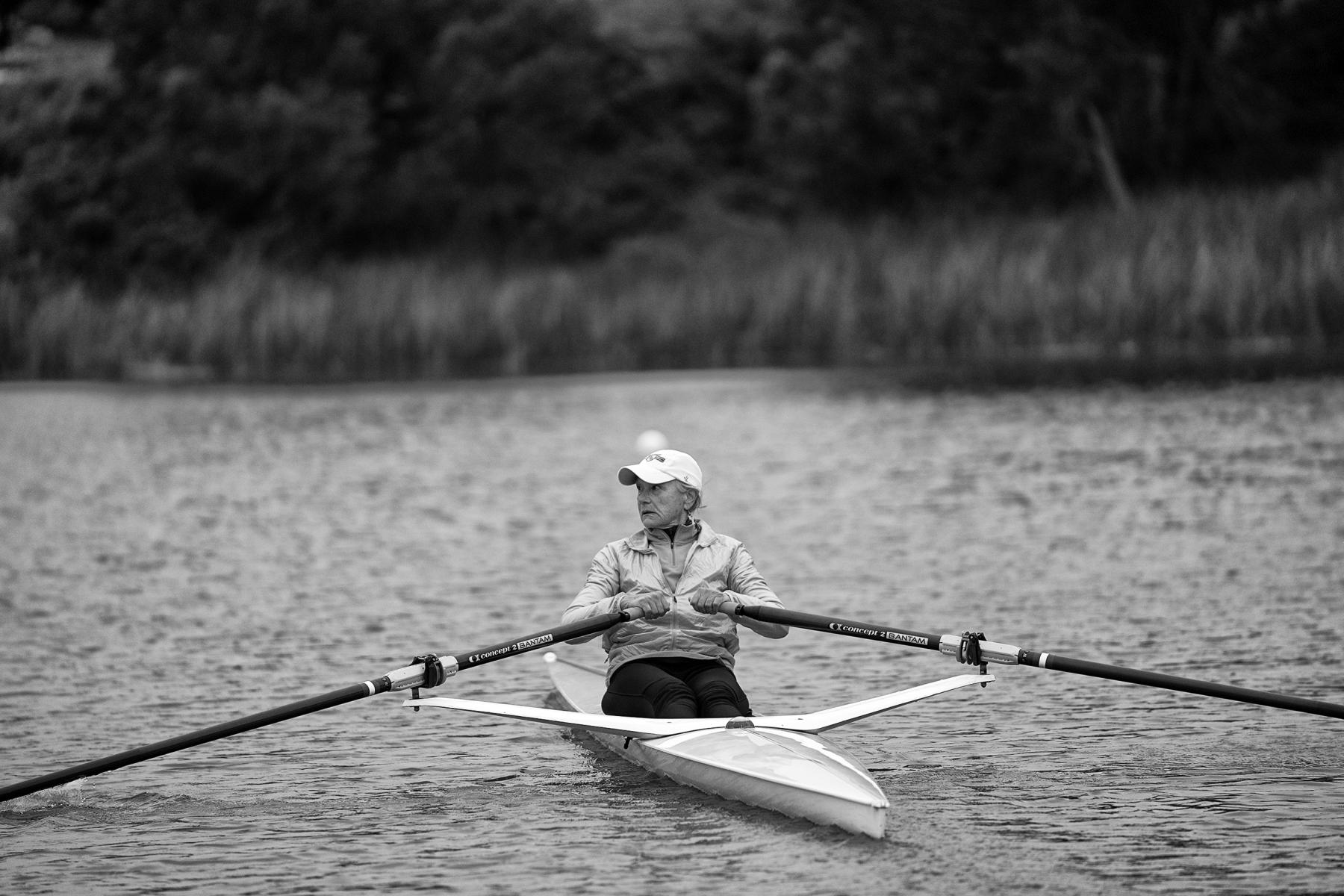 Rowing on Lake Merced, San Francisco : Senior Athletes : David Burnett | Photographer