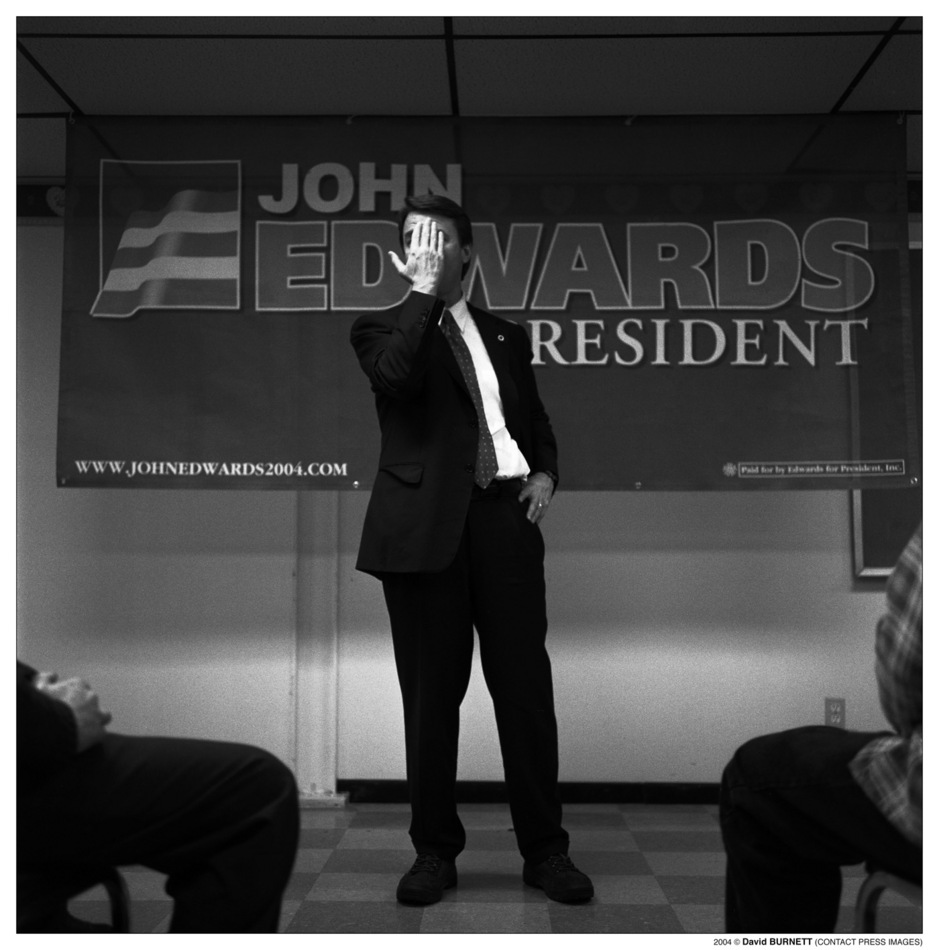 John Edwards - Iowa : The Presidents  : David Burnett | Photographer
