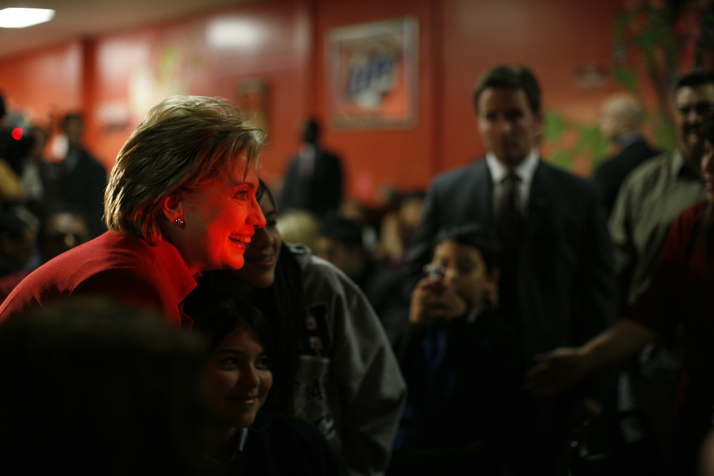 Senator Clinton vies for Votes: 2008 : The Presidents  : David Burnett | Photographer