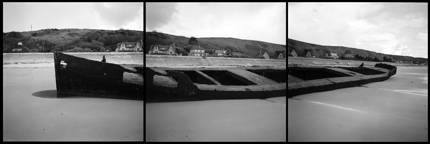 Along Omaha Beach