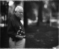 Elbert Legg, assigned to Graves Registration, had to find a place to bury Allied soldiers in Normandy - ©2024 David Burnett.<br/>All rights reserved.