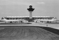 The first two Supersonic Transport Concordes arrive at Dulles Airport 1976 - ©2025 David Burnett.<br/>All rights reserved.