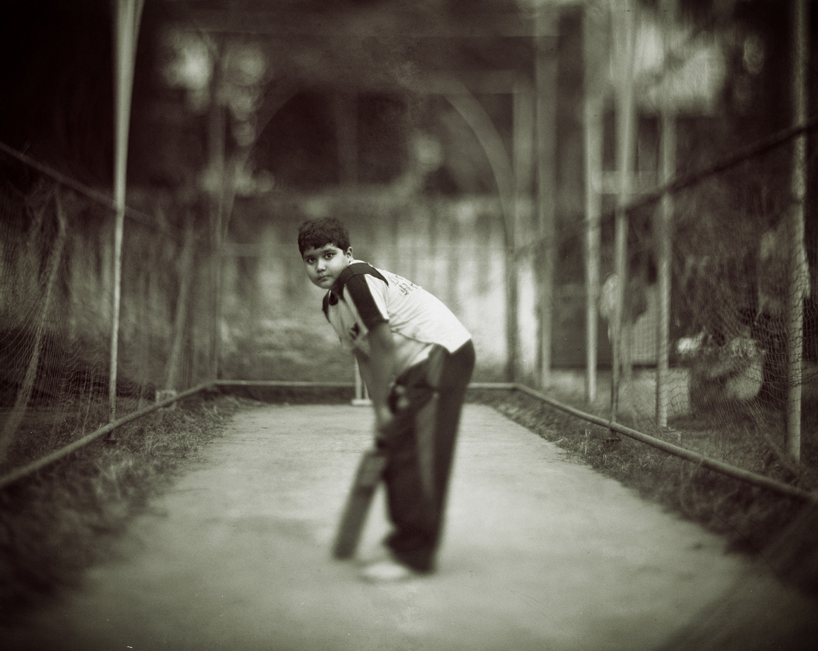 A cricket kid, Dhaka, Bangladesh : Big Camera : David Burnett | Photographer
