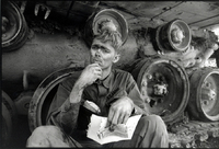A soldier with a letter from home: Lang Vei, Vietnam - ©2024 David Burnett.<br/>All rights reserved.