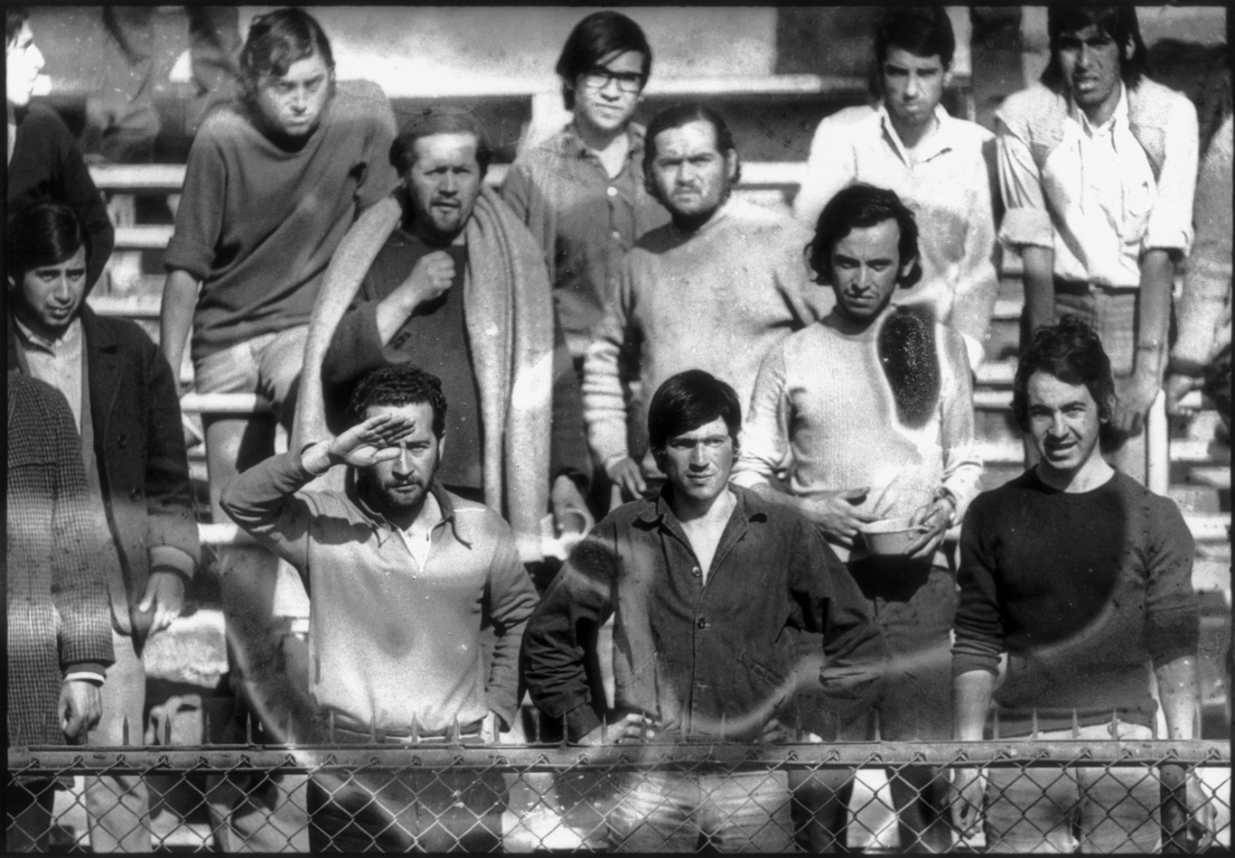 Prisoners kept at the National Stadium, where interrogation and torture were rampant: Santiago : Chile: 40 Years After the Coup d'Etat : David Burnett | Photographer