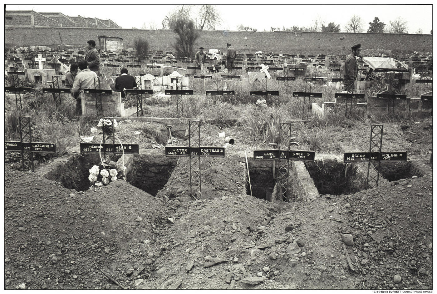 The Central Cemetary, Santiago, where many of those killed in the early days of the Junta were buried.
