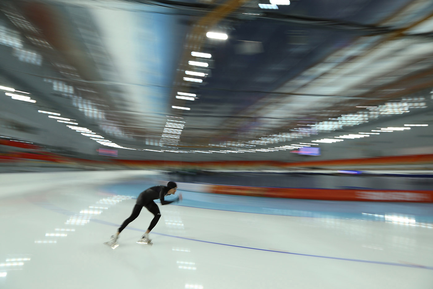 Long track speed skating   ©2014 David Burnett/IOC : Sochi 2014 - the Winter Games : David Burnett | Photographer