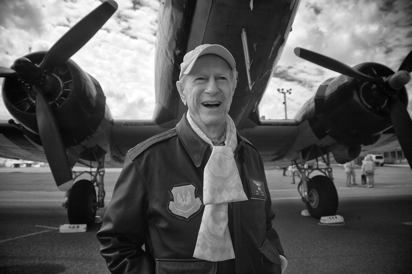 Bud Rice, who flew Whisky 7 on June 5, 1944 : D-Day: the Men, the Beaches : David Burnett | Photographer