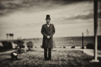 James Mitchell, as Abe Lincoln. In April 2015, the Association of Lincoln Presenters met in Vandalia IL - the first ILLINOIS state capital. - ©2024 David Burnett.<br/>All rights reserved.