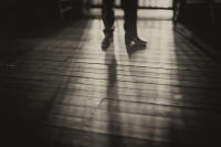 These floor boards, never having been updated, remain the only place where it is known that Abe Lincoln walked. - ©2024 David Burnett.<br/>All rights reserved.