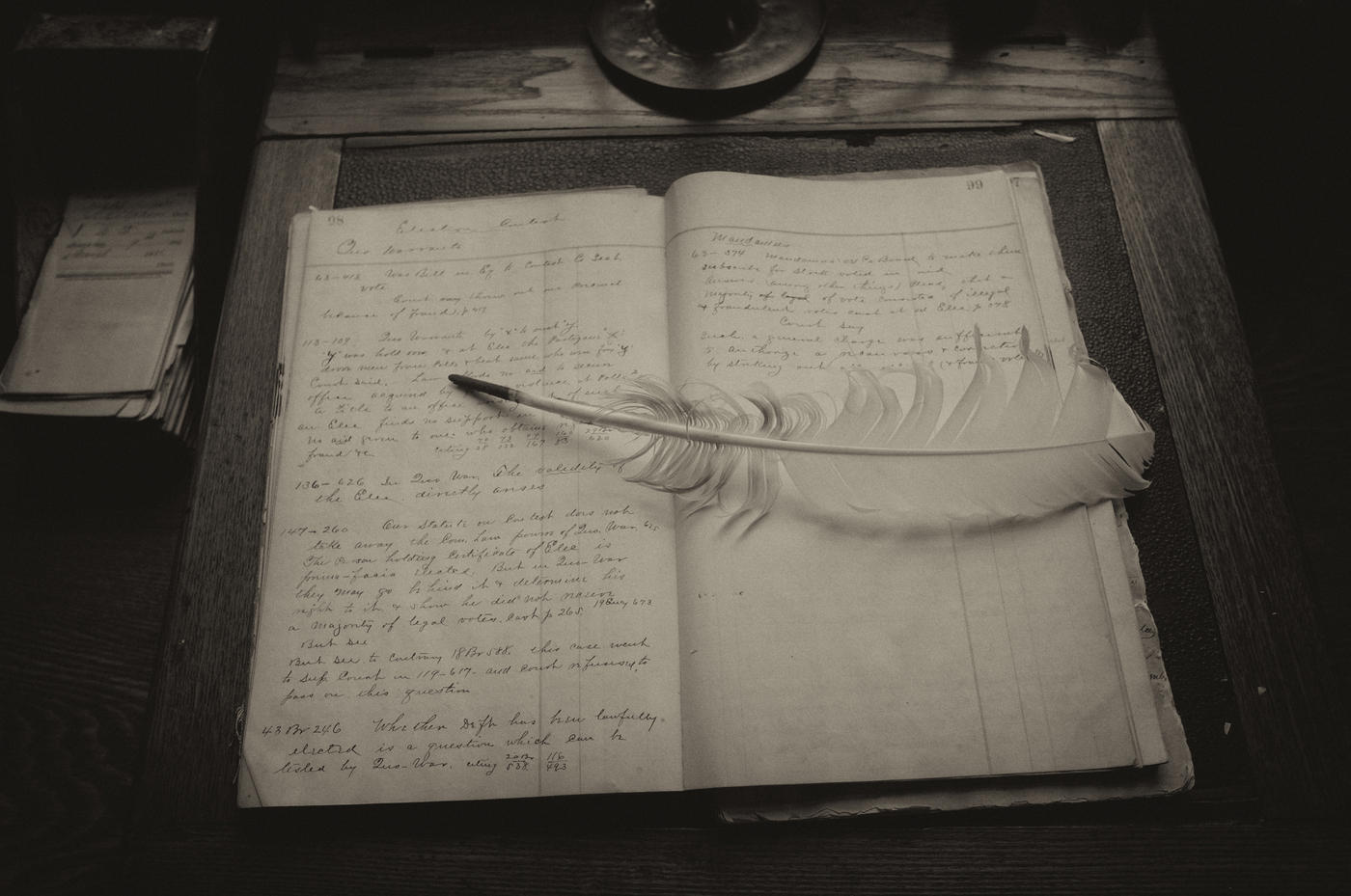 A period document in the Secretary of State's office