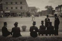 After the parade. - ©2024 David Burnett.<br/>All rights reserved.