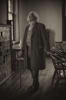 Frederick Douglass joined the Lincolns on the last day. - ©2024 David Burnett.<br/>All rights reserved.