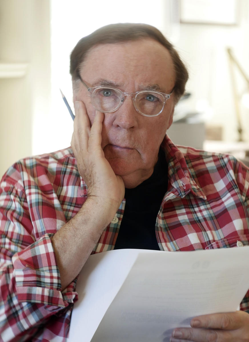 Author James Patterson, at home in Florida