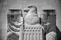 Eagle sculpture at the US Memorial Chateau Thierry, France - ©2025 David Burnett.<br/>All rights reserved.