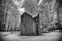 A building known as the Hunting Lodge: Belleau Wood World War I - ©2025 David Burnett.<br/>All rights reserved.