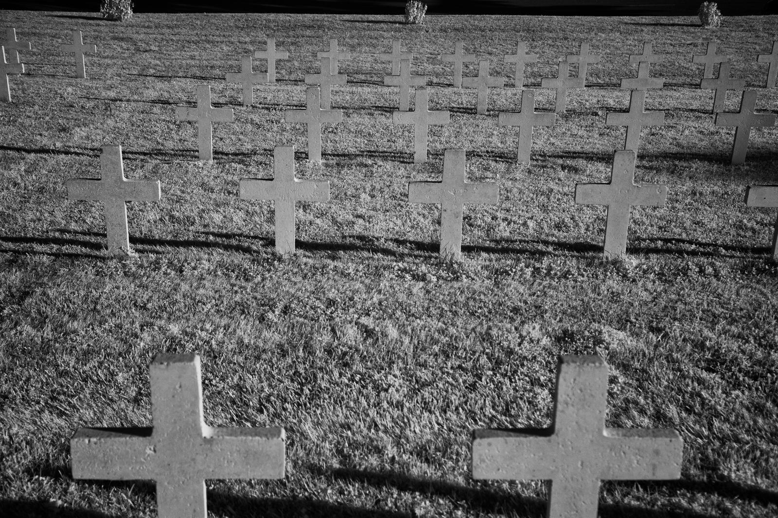 A German cemetery near Nampcel, France   : World War 1 : David Burnett | Photographer