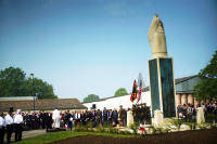The Eagle monument in Cantigny, Memorial to the 1st Inf Division - ©2025 David Burnett.<br/>All rights reserved.