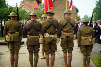 The Big Red One Color Guard: Cantigny 2018 - ©2025 David Burnett.<br/>All rights reserved.