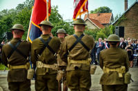 The Big Red One Color Guard: Cantigny 2018 - ©2025 David Burnett.<br/>All rights reserved.