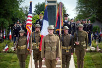 The Big Red One Color Guard: Cantigny 2018 - ©2025 David Burnett.<br/>All rights reserved.