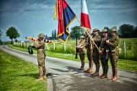 The Big Red One Color Guard: Cantigny 2018 - ©2025 David Burnett.<br/>All rights reserved.