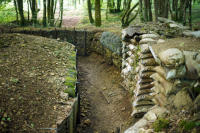 A French Army trench - Bois Brulee - ©2025 David Burnett.<br/>All rights reserved.