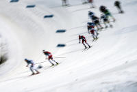 Cross Country skiing - ©2024 David Burnett.<br/>All rights reserved.