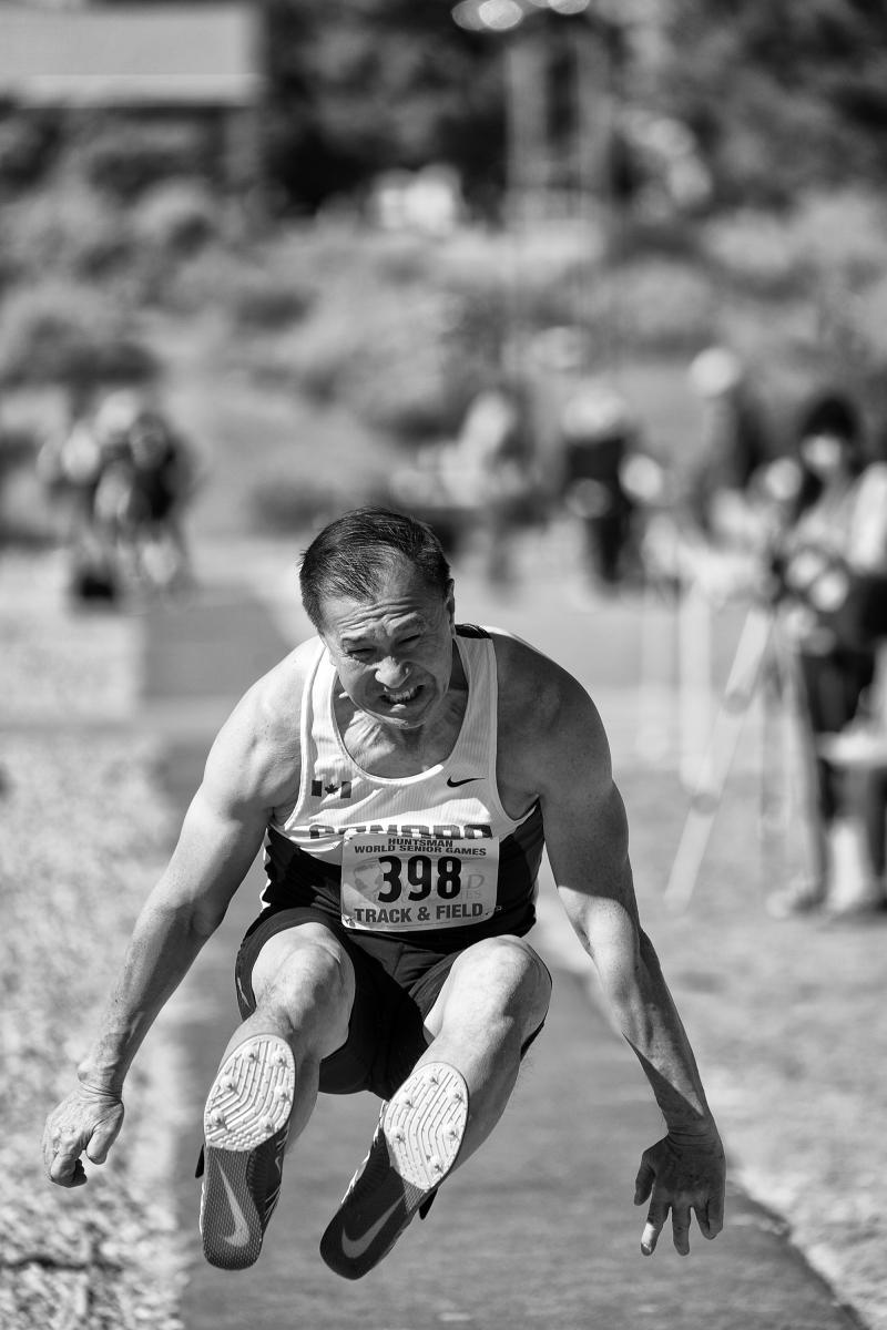 Long Jump : Senior Athletes : David Burnett | Photographer