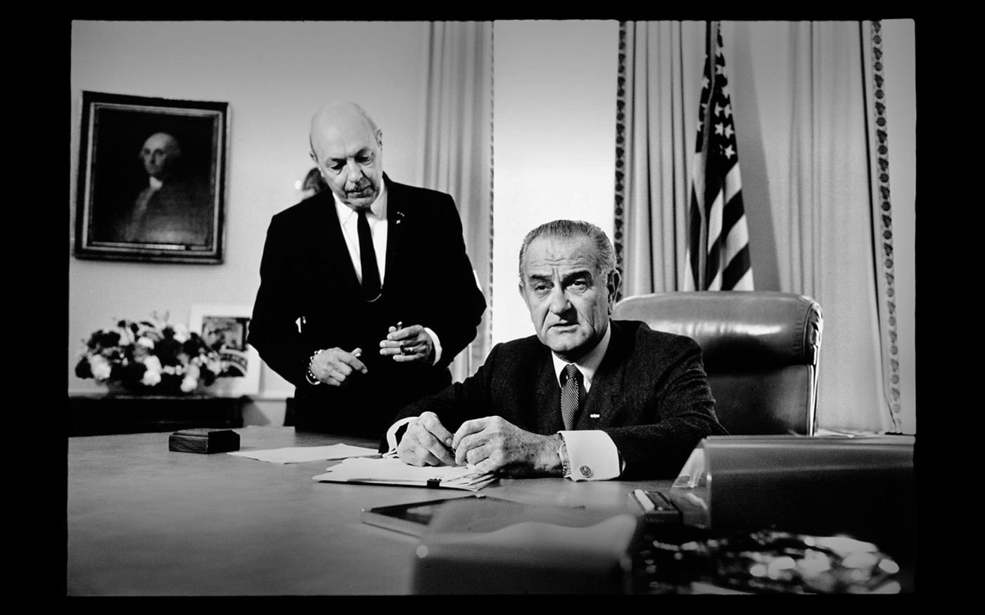 President Lyndon Johnson signing a bill: 1968
the Oval Office : Looking Back: 60 Years of Photographs : David Burnett | Photographer