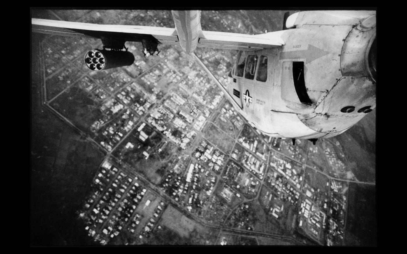 A US spotter plane over An Loc, during the Easter Offesive  1972 : Looking Back: 60 Years of Photographs : David Burnett | Photographer