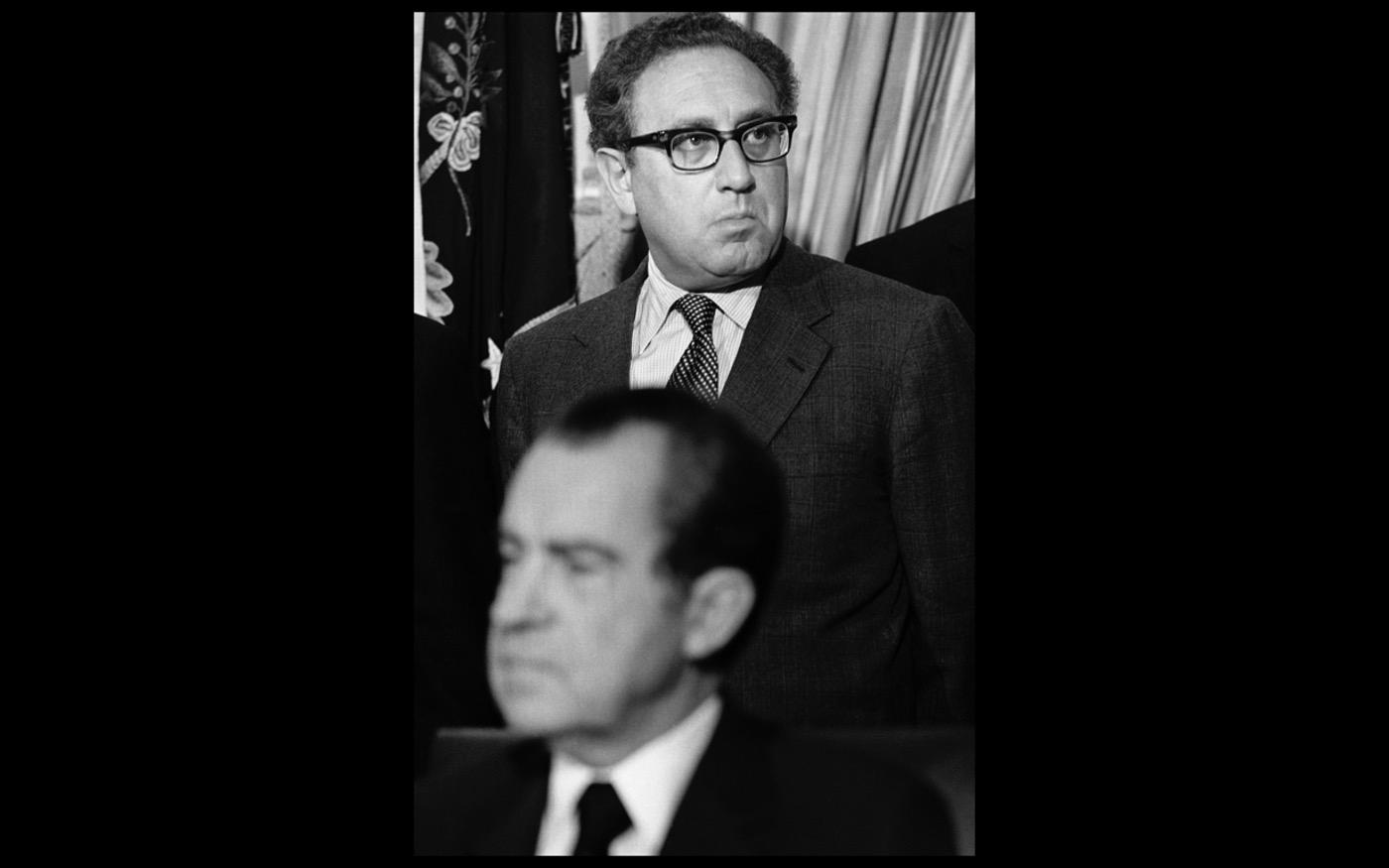 Secretary of State Henry Kissinger with President Richard Nixon 1973 : Looking Back: 60 Years of Photographs : David Burnett | Photographer