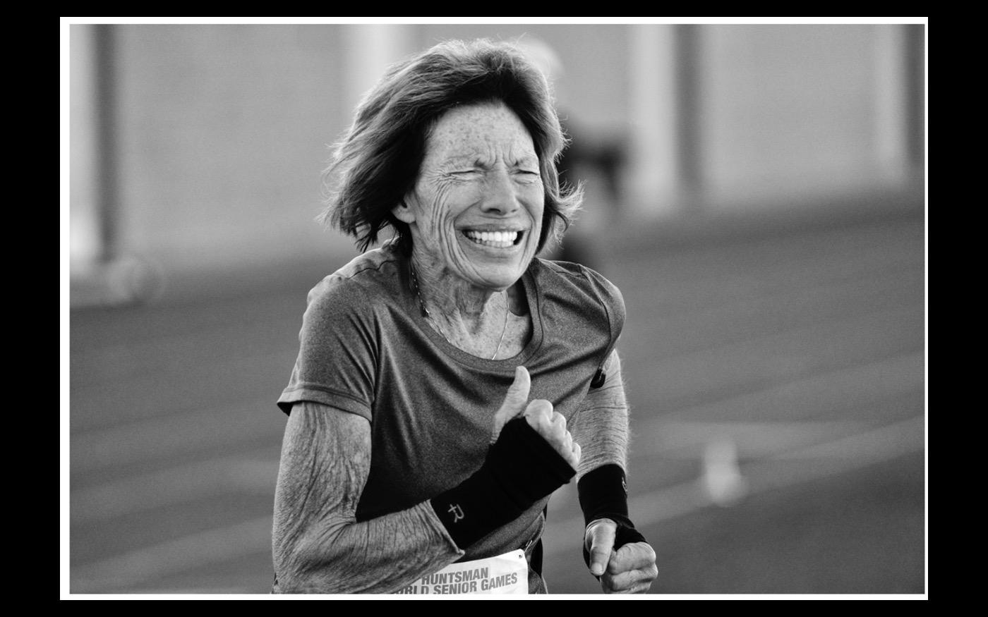 Race Walking is a big event at the Huntsman World Senior Games in Utah each autumn 2019 : Looking Back: 60 Years of Photographs : David Burnett | Photographer