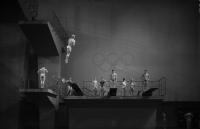 The diving venue was cavernous and elegant - ©2024 David Burnett.<br/>All rights reserved.