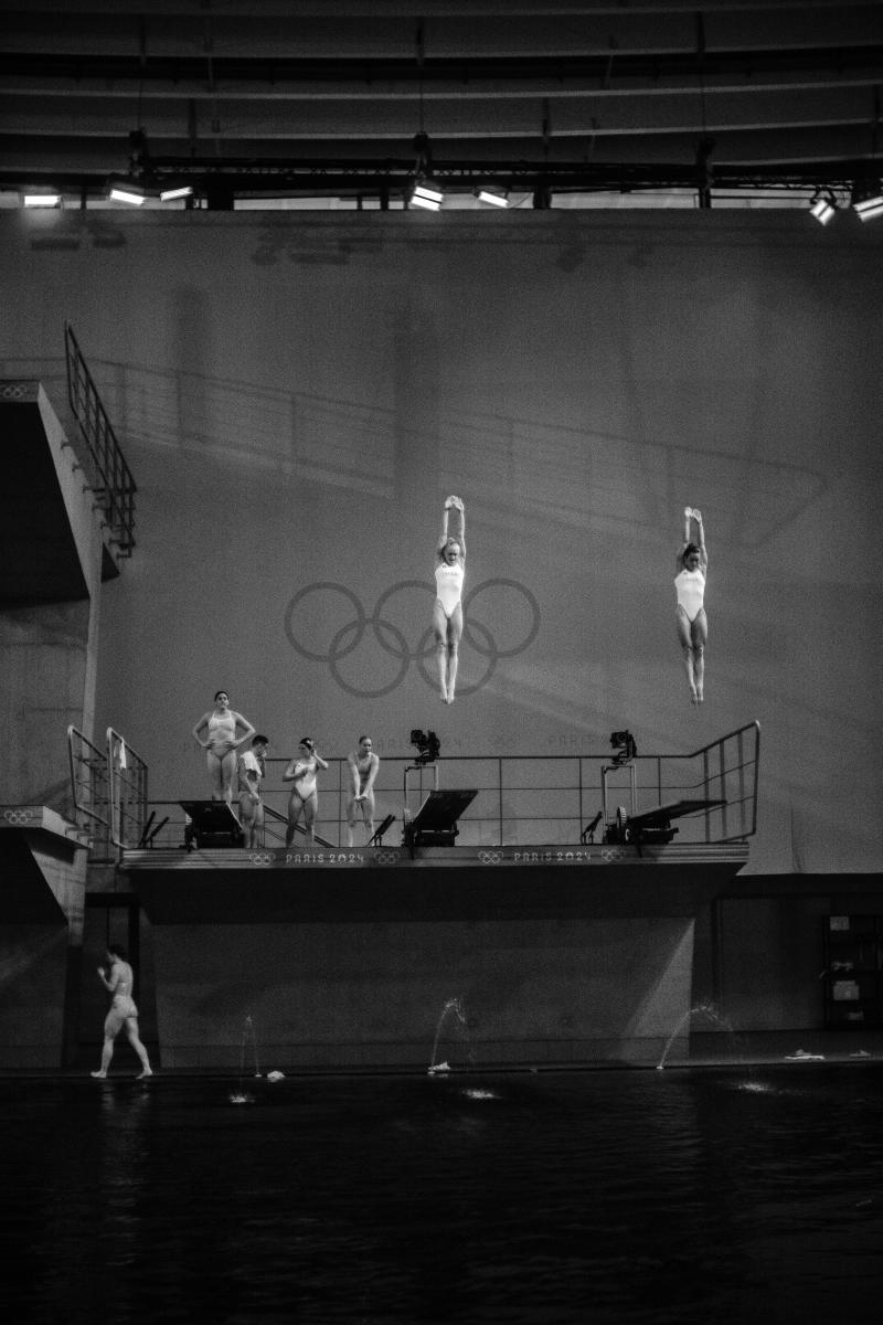 Synchro Diving : Paris 2024 Summer Games : David Burnett | Photographer