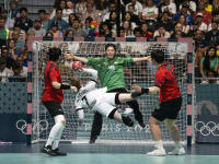 shooting on Goal: Handball - ©2024 David Burnett.<br/>All rights reserved.