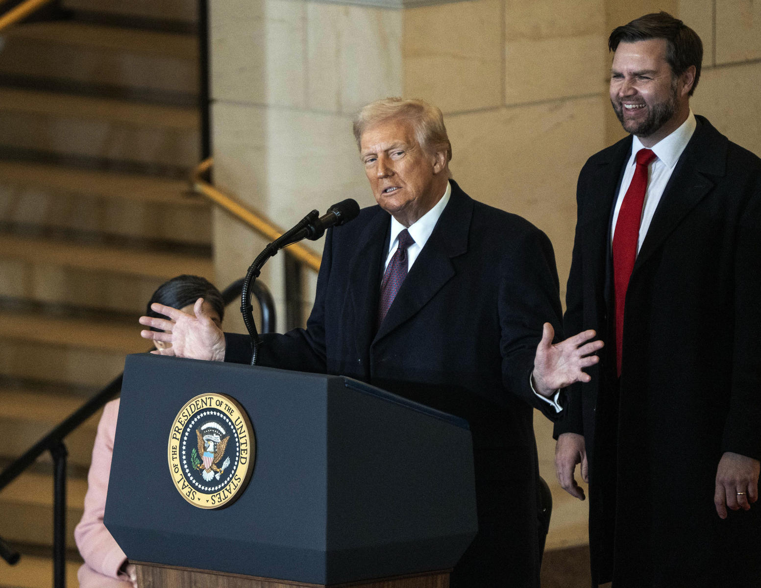 Trump and Vance on January 20, 2025 : The Presidents  : David Burnett | Photographer