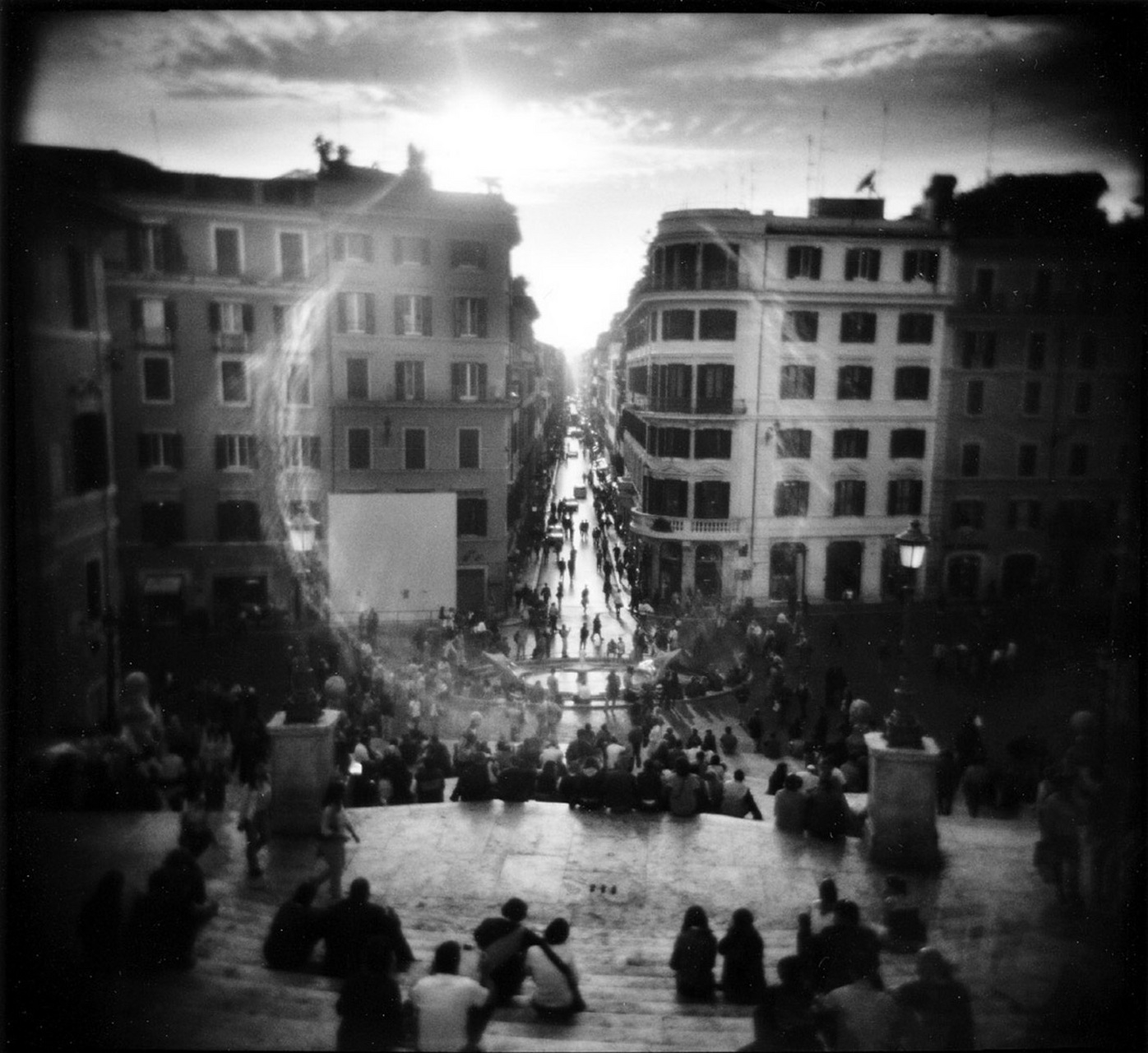 Spanish Steps, Rome : Holga Eye : David Burnett | Photographer