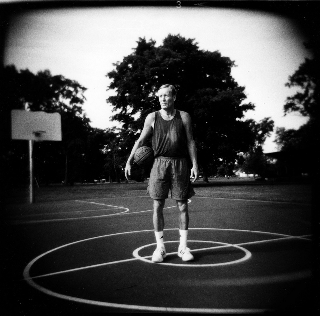Rick Mount all American basketballer : Holga Eye : David Burnett | Photographer