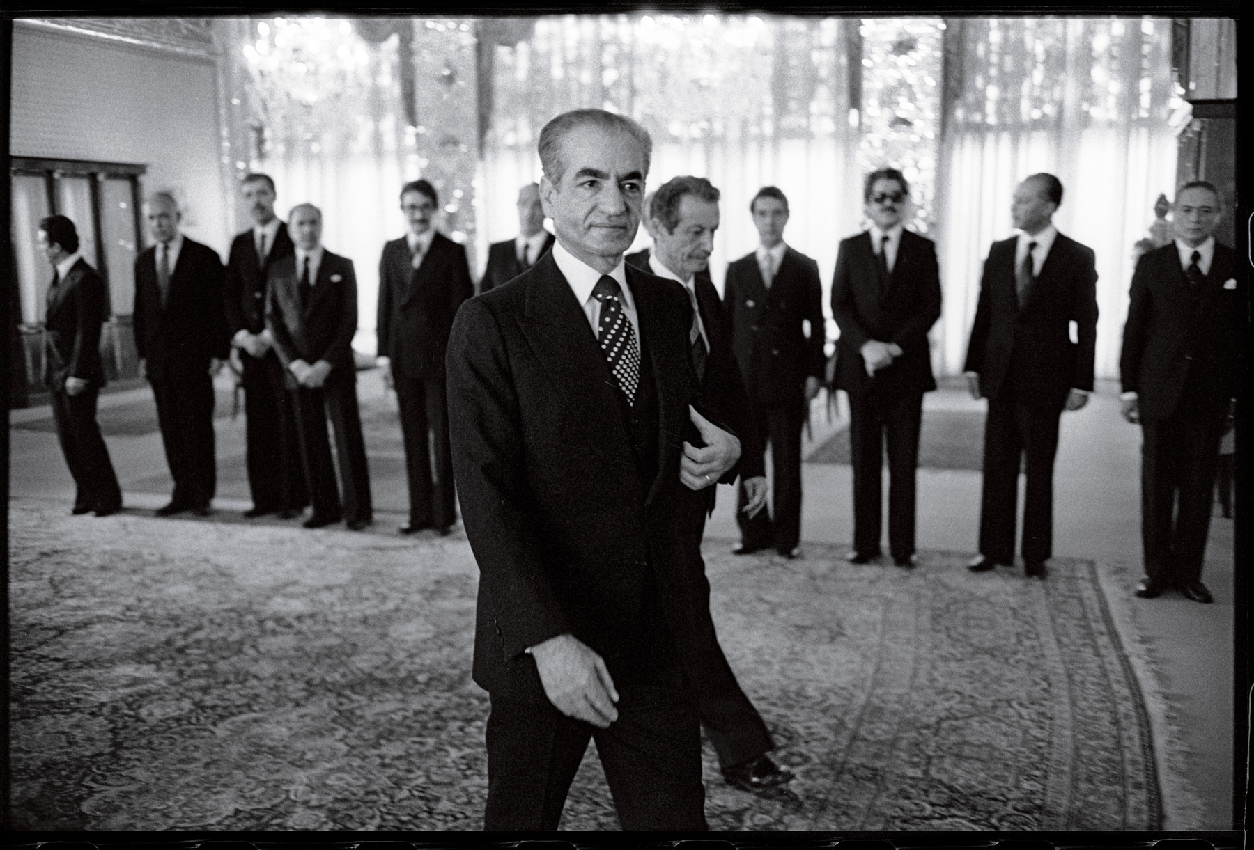 In early January, 1979, the Shah presents, for the last time, a governmental cabinet.