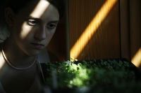 Middle school botany class, DC - ©2024 David Burnett.<br/>All rights reserved.