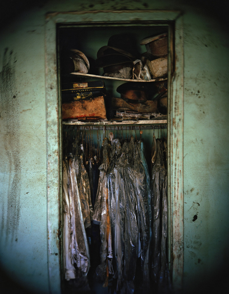 Herb Gettridge's ruined home, the 9th Ward