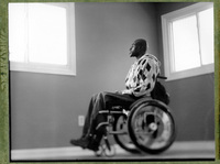 Sgt. Simpson, wounded in Iraq - ©2024 David Burnett.<br/>All rights reserved.