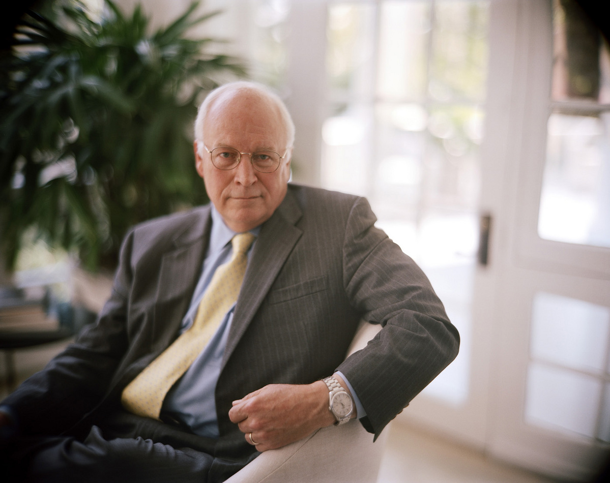 Vice President Dick Cheney : Authors and Others : David Burnett | Photographer