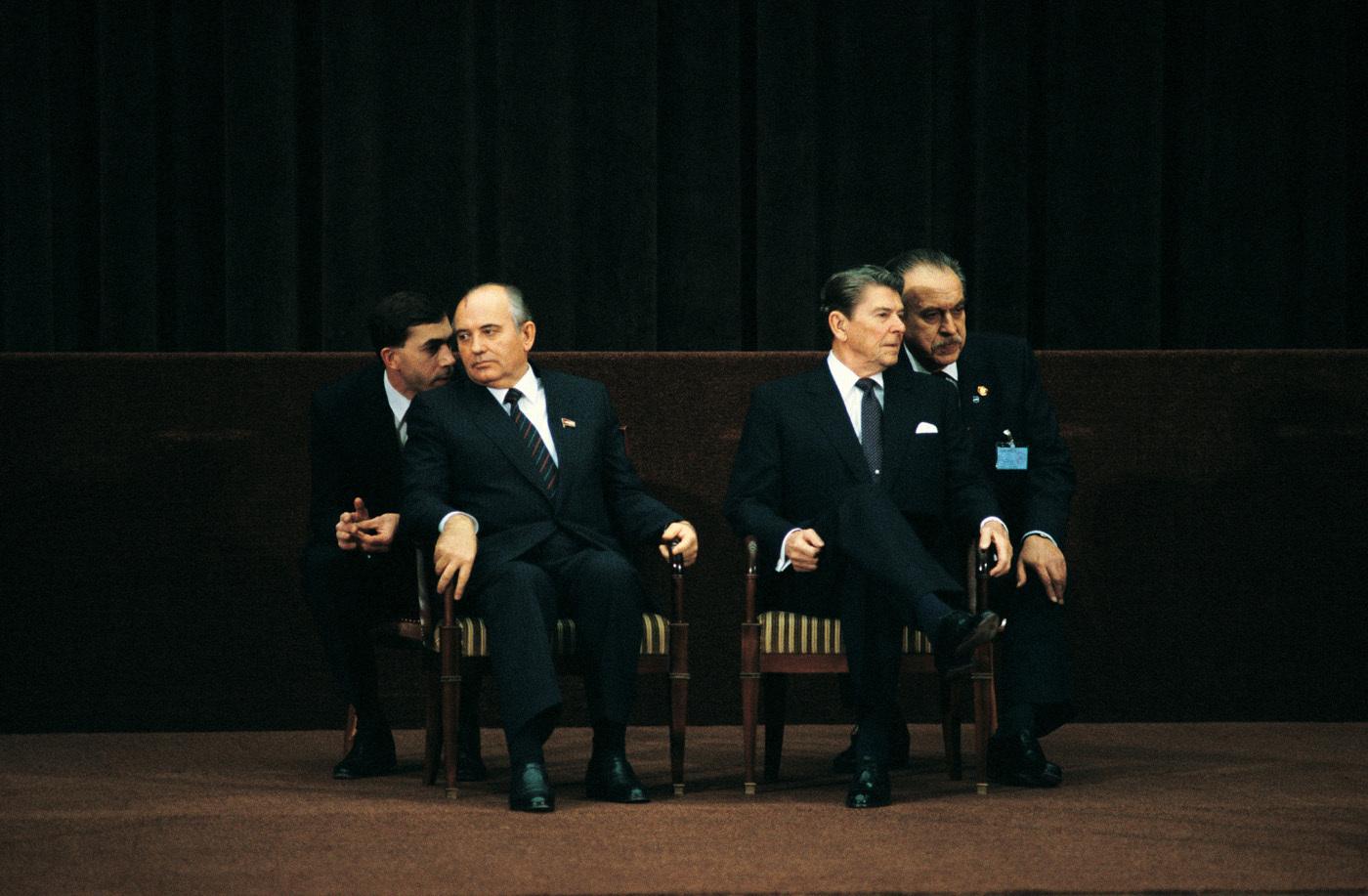 Reagan & Gorbachev, the first Summit : The Presidents  : David Burnett | Photographer