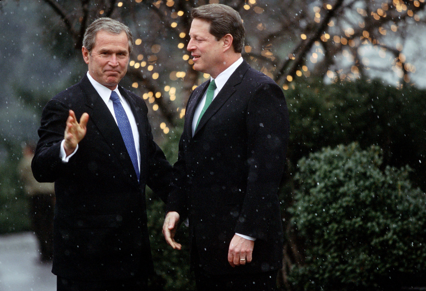 Bush admits Victory : The Presidents  : David Burnett | Photographer