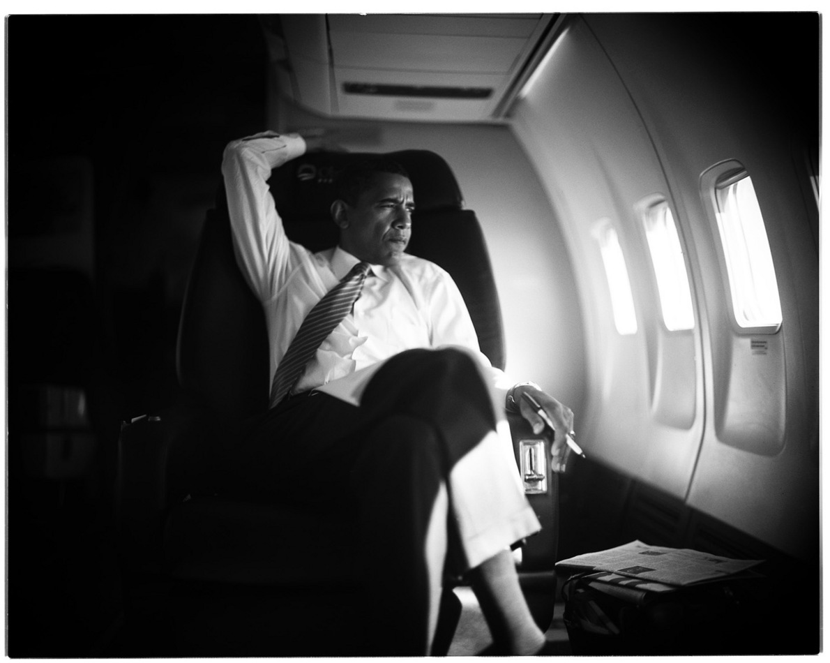 Barack Obama..en route St. Louis... : The Presidents  : David Burnett | Photographer