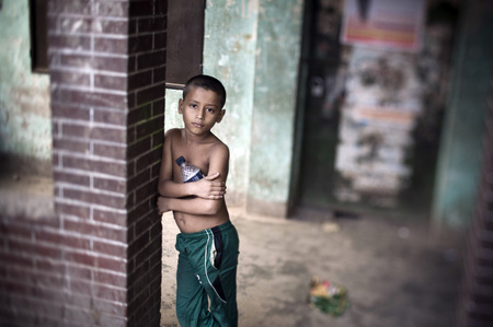 A young boy, Dhaka, Bangladesh